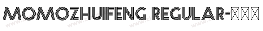 momozhuifeng Regular字体转换